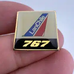 LanChile Latam Airlines Boeing 767 Lapel Hat Pin