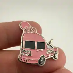 Lincoln's Toe Truck Lapel Hat Pin - Lincoln Towing - Seattle, Washington