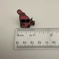 Alternative view of Lincoln's Toe Truck Lapel Hat Pin - Lincoln Towing - Seattle, Washington