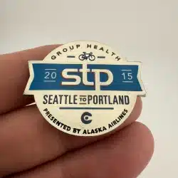 2015 Seattle To Portland STP Bike Race Pin - Scuffed