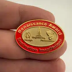 Renaissance Award Destination ImagiNation Lapel Pin