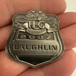 2007 HOG Harley Owners Group Laughlin Nevada Lapel Pin - Read Description