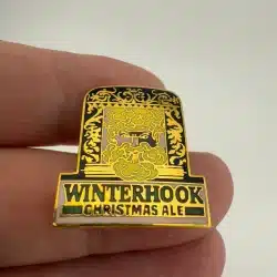 Winterhook Christmas Ale Lapel Hat Pin