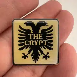 The Crypt Lapel Hat Pin - Seattle Washington Store