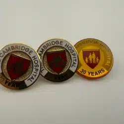 The Cambridge Hospital 20, 25, and 30 Years Employee Service Pins