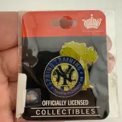 2008 New York Yankees Spring Training Pin Palm Trees Tampa Florida
