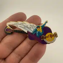 Hard Rock Cafe SALT LAKE CITY 2005 Snowboarder Snow Guitar PIN
