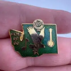 Vintage Washington State FOE Pin Brooch Celebrating 100 Years