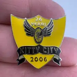 2006 Kitty City 26 Years Pin with locking pin back