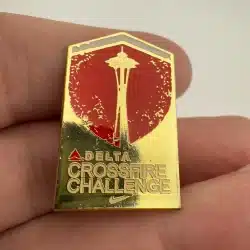 Nike Delta Crossfire Challenge Soccer Tournament Seattle Space Needle Pin