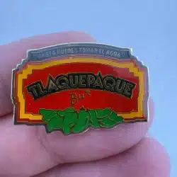 TLAQUEPAQUE bar pin with peppers - used with marks