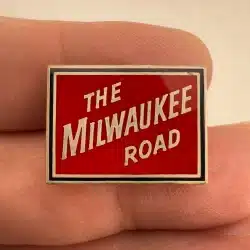 The Milwaukee Road Railroad Lapel Hat Pin