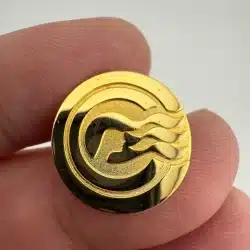 Princess Cruise Cruiselines Captain's Circle Gold Tone Lapel