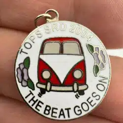 TOPS SRD 2004 THE BEAT GOES ON CHARM with BUS and FLOWERS