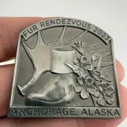 2023 FUR RENDEZVOUS ANCHORAGE ALASKA PIN - Fur Rondy Pin