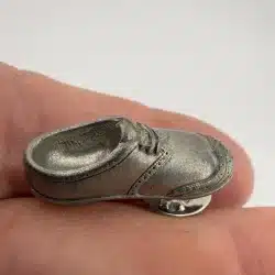 Small Dress Shoe Lapel Hat Pin by Jim Clift