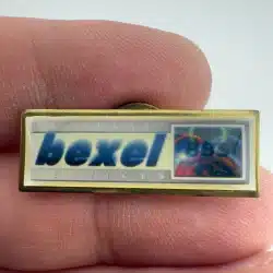 Bexel Broadcast Services Lapel Hat Pin - Rare Advertising Pin