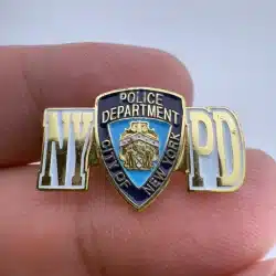 Vintage NYPD New York City Police Department Lapel Hat Pin