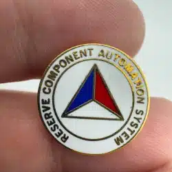 RCAS Reverse Component Automation System Lapel Hat Pin