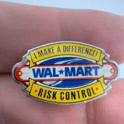 Wal-Mart I Make A Difference Risk Control Employee Lapel Pin