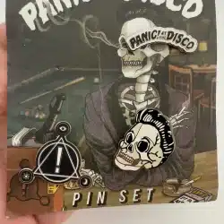 Panic! At The Disco Death Of A Bachelor Enamel Pin Set *INCOMPLETE SET*