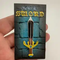 1980 Who Magic Sword Lapel Hat Pin On Card