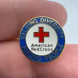 ARC American Red Cross Pin - Valuing Diversity Among People