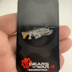 Gears of War 4 Xbox One Lancer Pin from Gamescom E3 2016 RARE - US SHIPPER!
