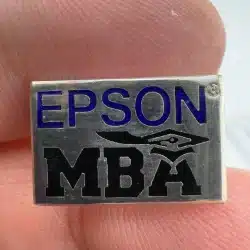 EPSON MBA Graduate Lapel Pin