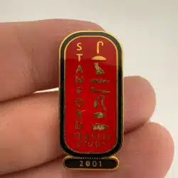 Stanford University Travel / Study Lapel Hat Pin - 2001