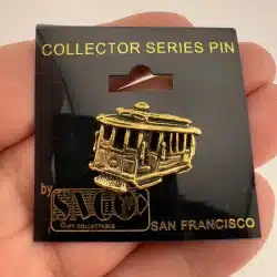 San Francisco California Streetcar Street Car Lapel Hat Pin by SNCO