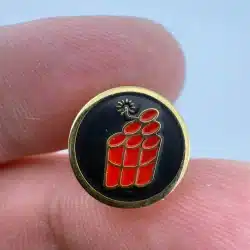 Dynamite Lapel Hat Pin by Pinnacle Designs