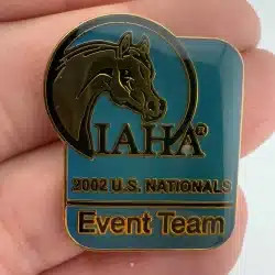 2002 IAHA U.S. National Championship Horse Show Event Team Lapel Pin by WinCraft