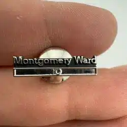 Montgomery Ward 10 Year Employee Service Award Pin - Sterling Silver SS