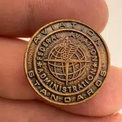 Federal Aviation Administration Standards Lapel Hat Pin