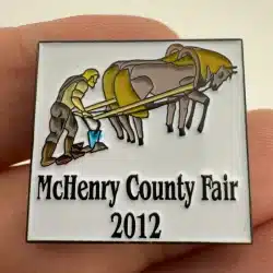 2012 McHenry County Fair Illinois Lapel Hat Pin