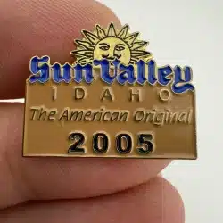 2005 Sun Valley Idaho The American Original Lapel Hat Pin
