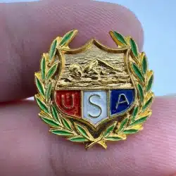 Vintage U.S.A. USA SWIMMING OLYMPIC NOC PIN