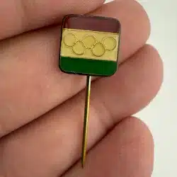 Vintage HUNGARY Olympic NOC PUSH PIN - No Year