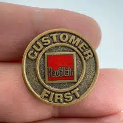 Heublein Inc Customer First Lapel Hat Pin