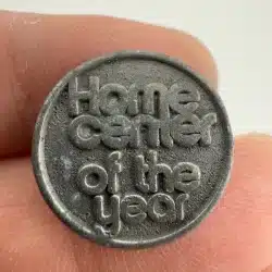 Home Center Of The Year Lapel Hat Pin