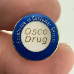 Osco Drug Lapel Hat Pin - Excellence in Customer Service