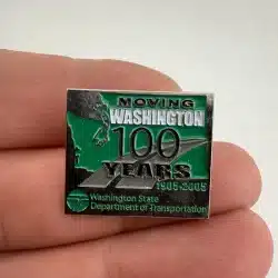 Washington State Department Of Transportation Moving Washington 100 Years Pin