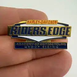 HARLEY DAVIDSON RIDER'S EDGE ACADEMY OF MOTORCYCLING GROUP RIDING PIN