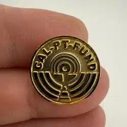 CAL-PT-FUND The California Physical Therapy Fund Lapel Hat Pin - Gold Tone