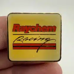 Raychem Racing Lapel Hat Pin - *Scuff Marks*