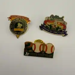Oakland A's Athletics Pin Lot including 2010 Season Ticket Holder Pin