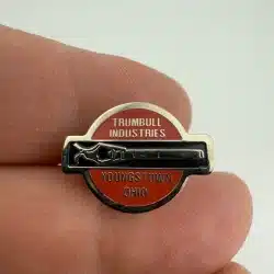 Trumbull Industries Lapel Hat Pin - Youngstown Ohio - Building Materials Store