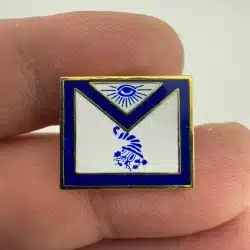 Masonic Apron Lapel Pin