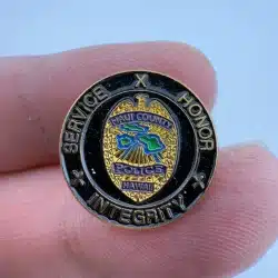 Maui County Police Hawaii Lapel Hat Pin - Service Honor Integrity